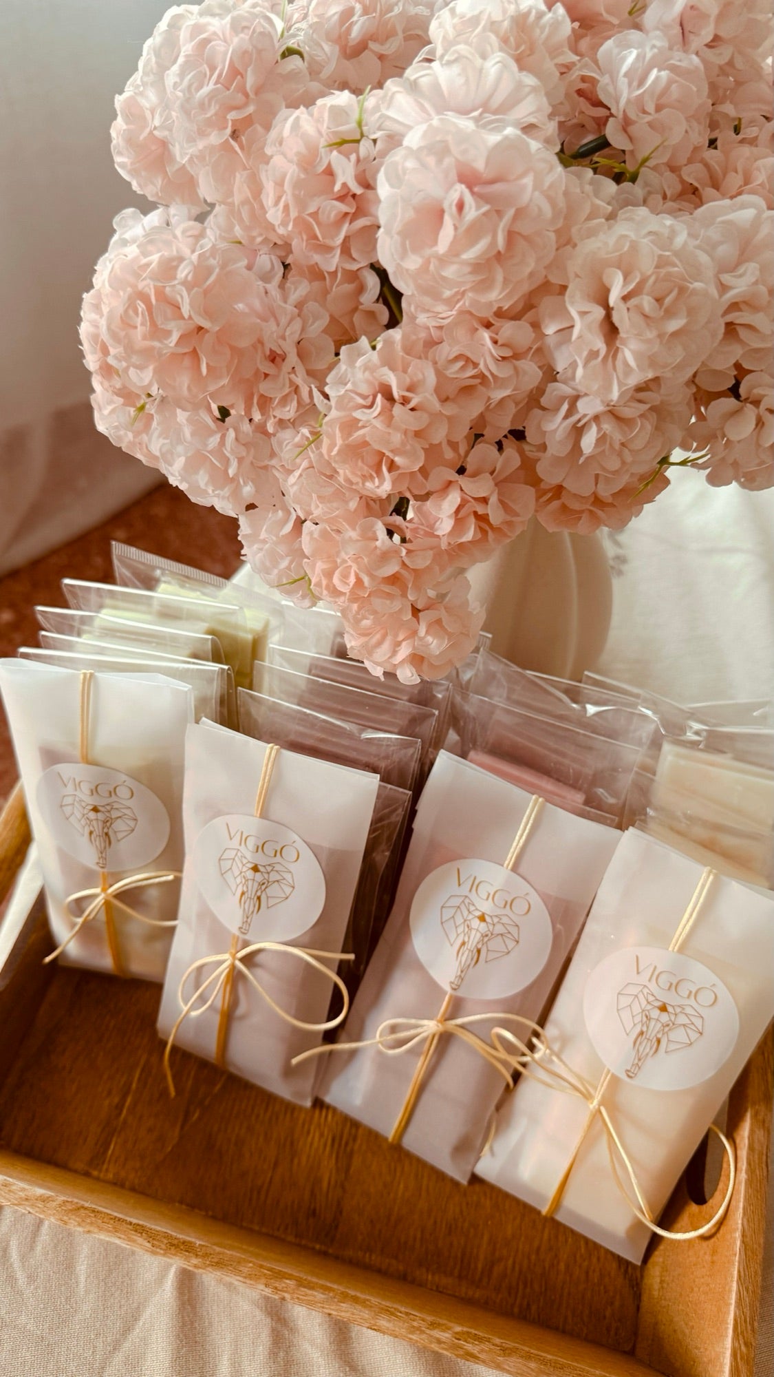 Wax melts en tableta de cera de soja, aromas chocolate, fresa, pistacho y mango - VIGGÓ STUDIO